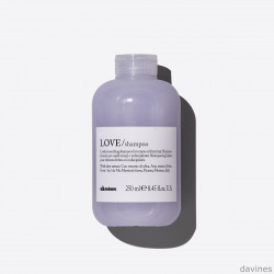 Davines Love Shampoo – Shampoing lissant hydratant pour cheveux frisés et indisciplinés . 250 ml