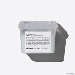 DAVINES MINU Conditioner 250 ml – Conditionneur Illuminateur pour Cheveux Colorés