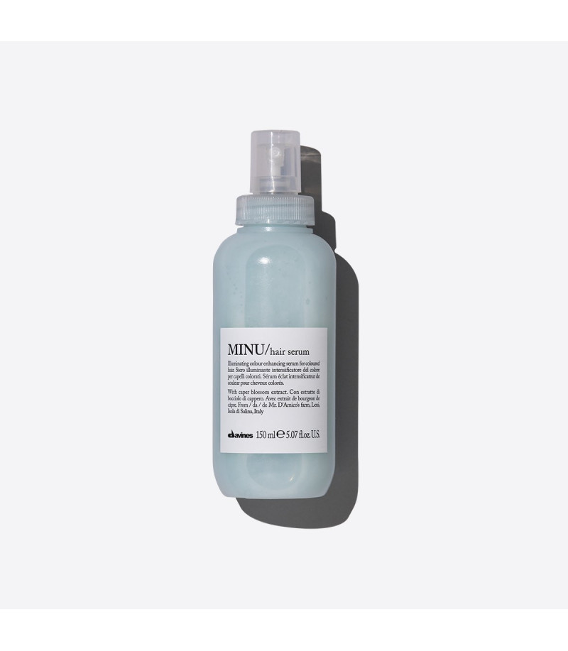 DAVINES MINU Hair Serum – Sérum Illuminateur et Protecteur pour Cheveux Colorés