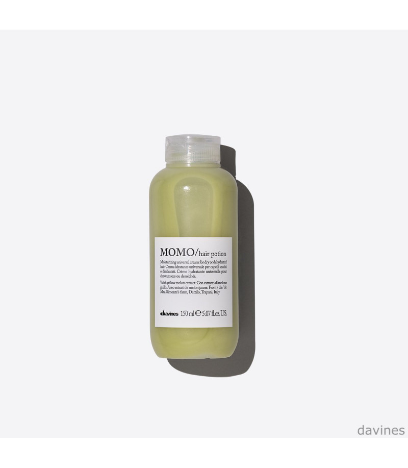 DAVINES MOMO Hair Potion – Soin Hydratant Sans Rinçage pour Cheveux Secs