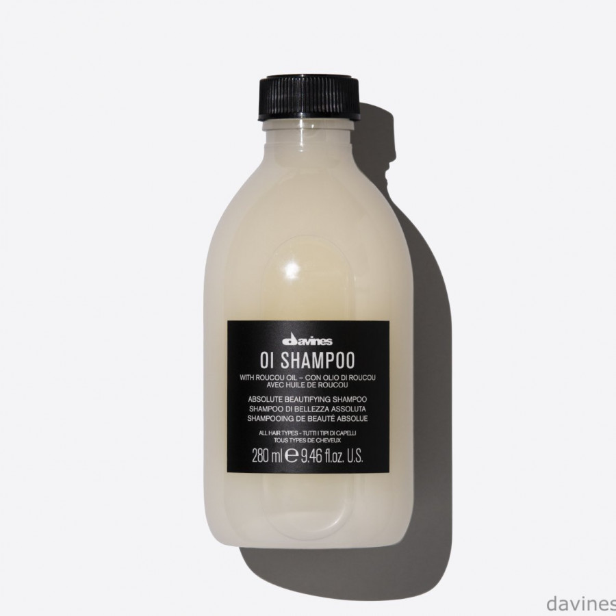 DAVINES – OI Shampoo – Shampooing Illuminant et Disciplinant – Essential Haircare 280 ml